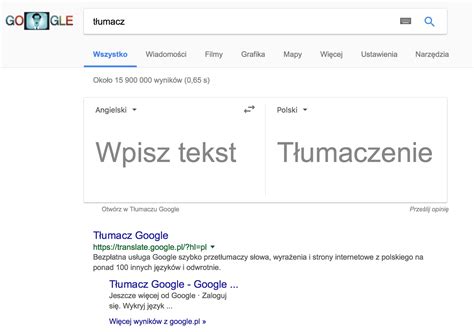 englisch übersetzung|google translator tłumacz tekstu.